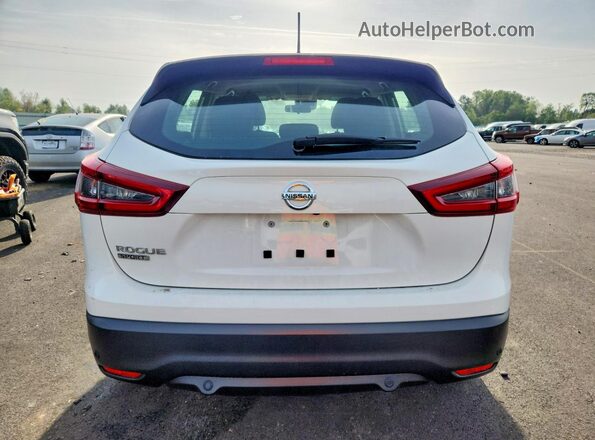 JN1BJ1AV7MW308309 2021 NISSAN ROGUE White Rear view