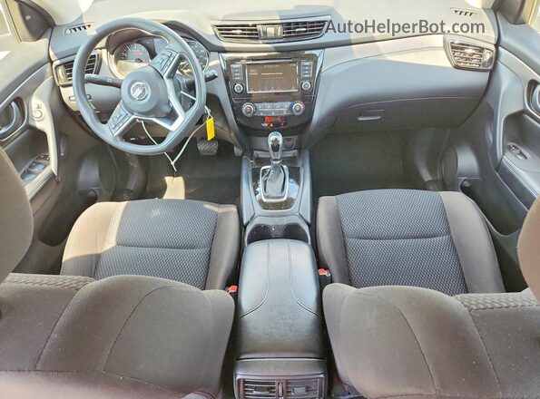 JN1BJ1AV7MW567673 2021 NISSAN ROGUE Gray Widok deski rozdzielczej