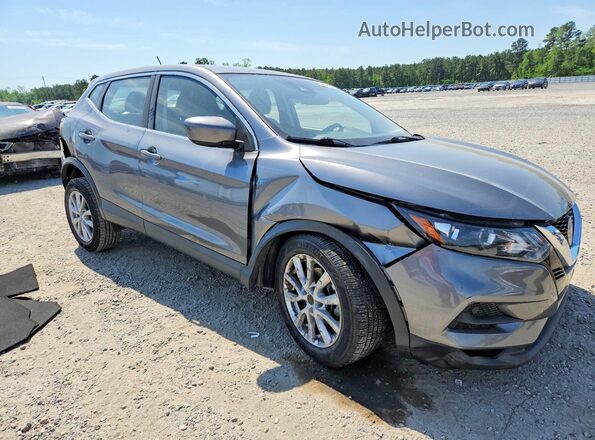 JN1BJ1AV7MW567673 2021 NISSAN ROGUE Gray Przód prawy