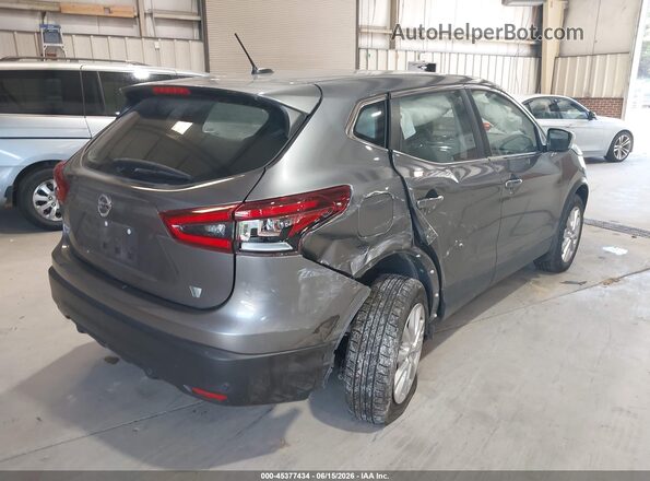 JN1BJ1AV7NW343093 2022 NISSAN ROGUE Gray Вид спереду