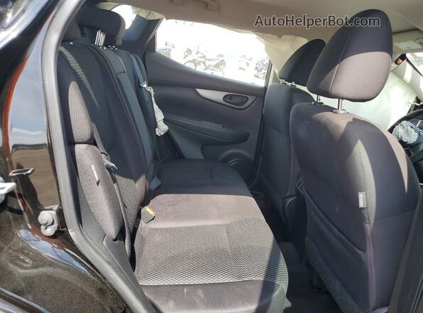 JN1BJ1AV9NW347906 2022 NISSAN ROGUE Black უკანა სალონის ხედი