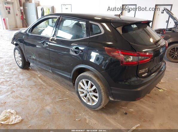 JN1BJ1AVXMW561043 2021 NISSAN ROGUE Черный Задняя левая четверть
