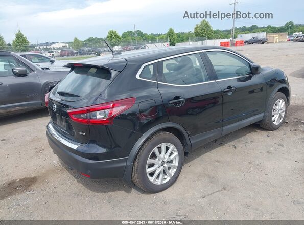 JN1BJ1AW2MW445750 2021 NISSAN ROGUE Black Հետևի աջ
