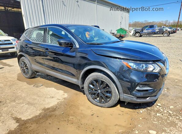 JN1BJ1AW2MW669617 2021 NISSAN ROGUE Black Передня права чверть