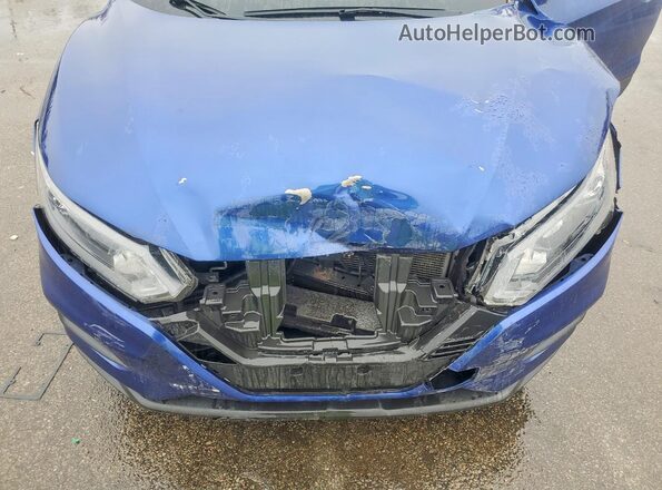 JN1BJ1AW3MW436653 2021 NISSAN ROGUE Blue Widok komory silnika