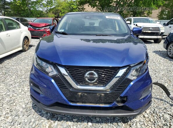 JN1BJ1AW3NW471775 2022 NISSAN ROGUE Blue 