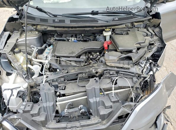 JN1BJ1AW4MW673152 2021 NISSAN ROGUE Gray Vista interior trasera