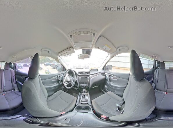 JN1BJ1AW4MW673152 2021 NISSAN ROGUE Gray Vista interior de 360 grados