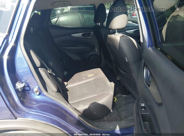 JN1BJ1AW5MW439828 2021 NISSAN ROGUE Blue VIN კოდის სტიკერის ხედი