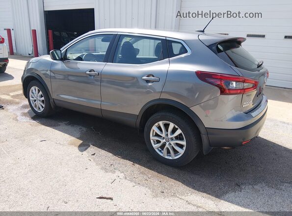 JN1BJ1AW5MW669496 2021 NISSAN ROGUE Silver Հետևի ձախ