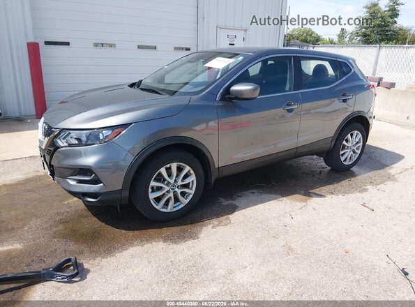 JN1BJ1AW5MW669496 2021 NISSAN ROGUE Silver Առջևի ձախ երեք քառորդ տեսարան