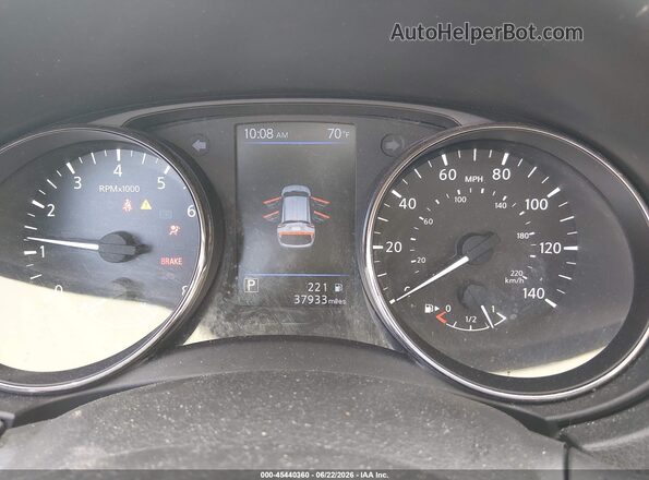 JN1BJ1AW5MW669496 2021 NISSAN ROGUE Silver Հետևի նստատեղերի տեսք
