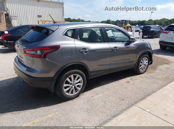 JN1BJ1AW5MW669496 2021 NISSAN ROGUE Silver Հետևի աջ