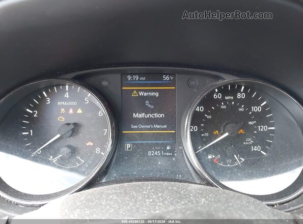 JN1BJ1AW7MW662775 2021 NISSAN ROGUE Black უკანა სავარძლების ხედი