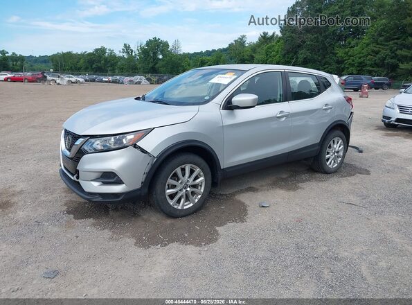 JN1BJ1AW8MW423218 2021 NISSAN ROGUE Silver Front left