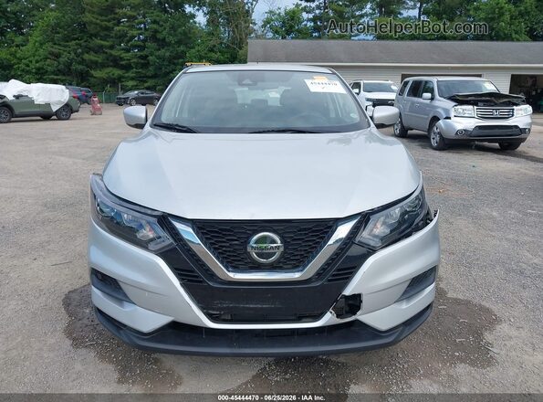 JN1BJ1AW8MW423218 2021 NISSAN ROGUE Silver Rear interior view