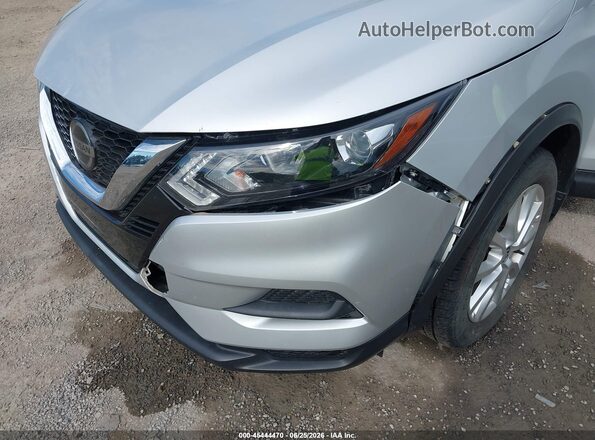 JN1BJ1AW8MW423218 2021 NISSAN ROGUE Silver Front view