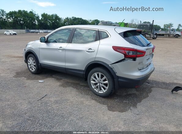JN1BJ1AW8MW423218 2021 NISSAN ROGUE Silver Rear left