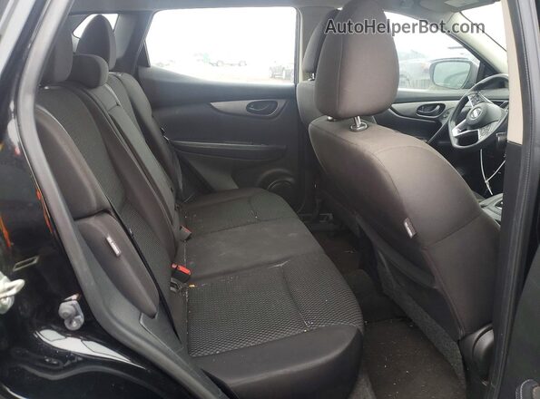 JN1BJ1AW8MW662767 2021 NISSAN ROGUE Black უკანა სავარძლების ხედი