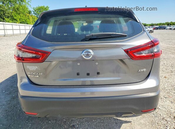 JN1BJ1AW9MW661918 2021 NISSAN ROGUE Gray Rear view