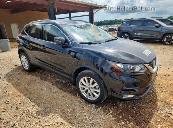 JN1BJ1BV2MW321161 2021 NISSAN ROGUE Черный Передняя правая четверть
