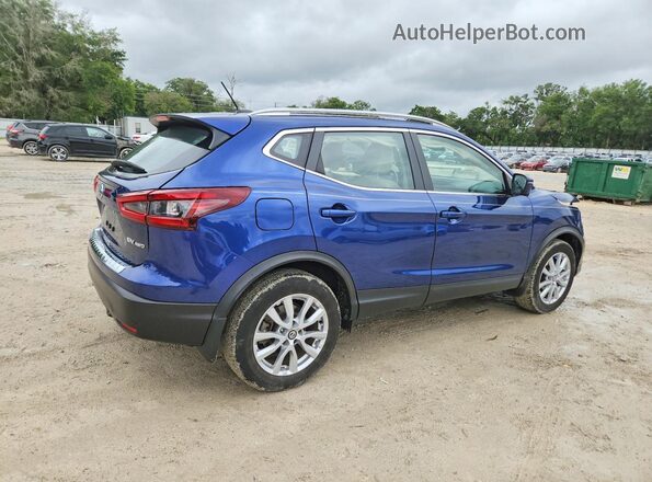 JN1BJ1BW2NW492437 2022 NISSAN ROGUE Blue 