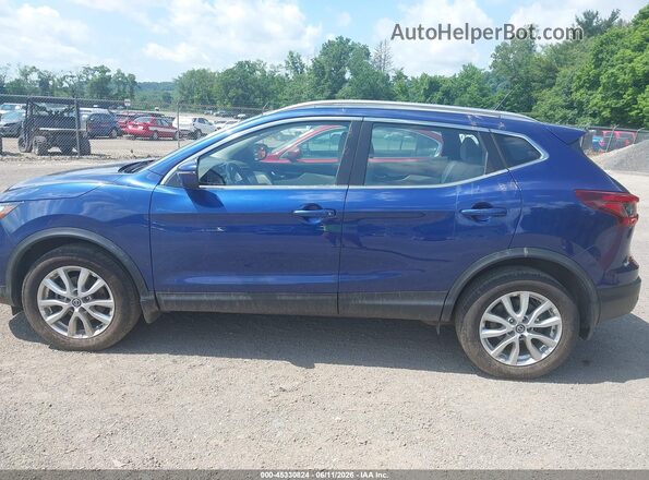 JN1BJ1BW3MW445643 2021 NISSAN ROGUE Blue Widok wnętrza 360 stopni