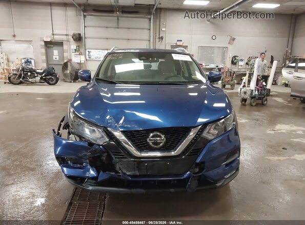 JN1BJ1BW7MW448917 2021 NISSAN ROGUE Blue Widok z przodu