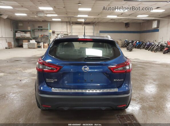 JN1BJ1BW7MW448917 2021 NISSAN ROGUE Blue 