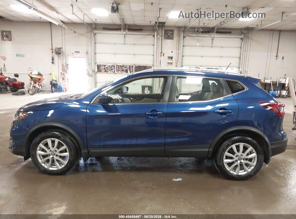 JN1BJ1BW7MW448917 2021 NISSAN ROGUE Blue Widok wnętrza 360 stopni