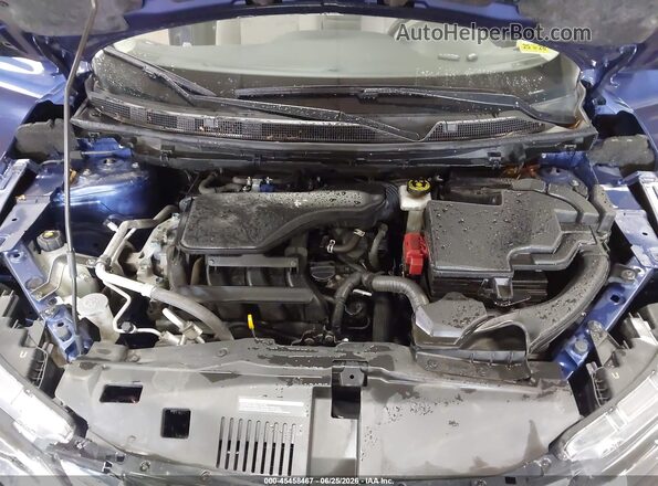 JN1BJ1BW7MW448917 2021 NISSAN ROGUE Blue Widok z tyłu