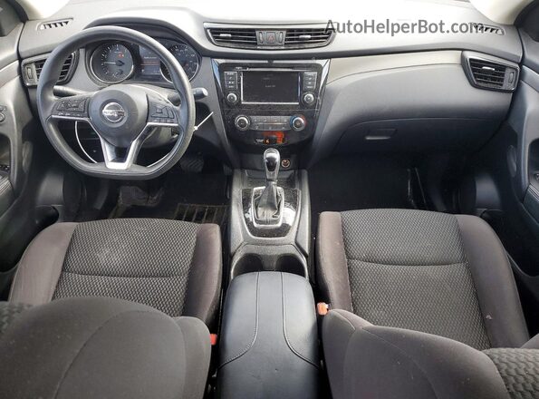JN1BJ1CP0KW214932 2019 NISSAN ROGUE Silver Dashboard view