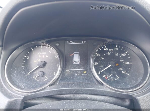 JN1BJ1CP3HW015916 2017 NISSAN ROGUE Black უკანა სავარძლების ხედი