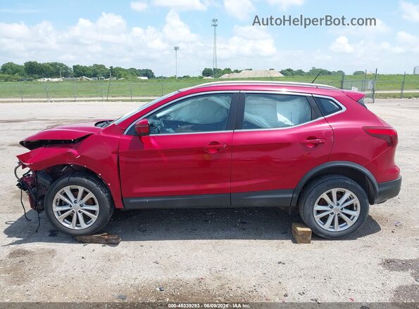 JN1BJ1CP3HW027385 2017 NISSAN ROGUE Красный Панорамный вид салона 360°