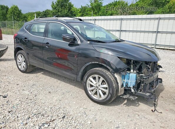 JN1BJ1CP3KW225598 2019 NISSAN ROGUE Black Delantero derecho