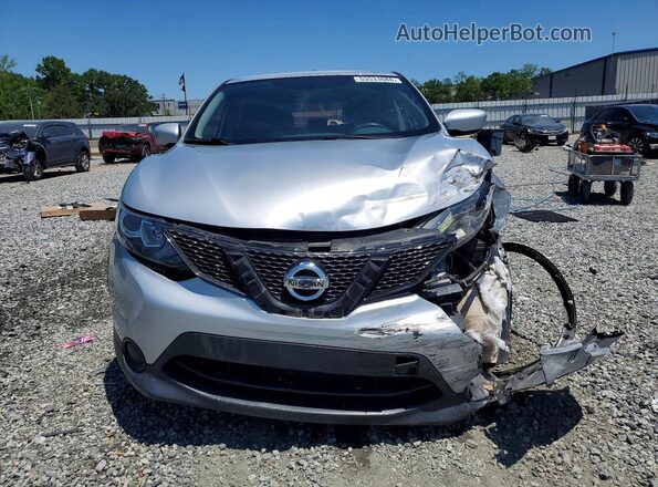 JN1BJ1CP4HW024995 2017 NISSAN ROGUE Silver Front view