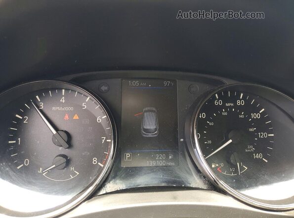 JN1BJ1CP4KW224721 2019 NISSAN ROGUE Gray Вид щитка приладів