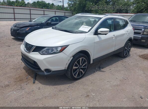 JN1BJ1CP5HW021295 2017 NISSAN ROGUE White Առջևի ձախ երեք քառորդ տեսարան