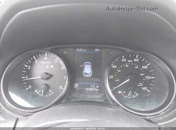 JN1BJ1CP5KW526499 2019 NISSAN ROGUE Черный Вид задних сидений