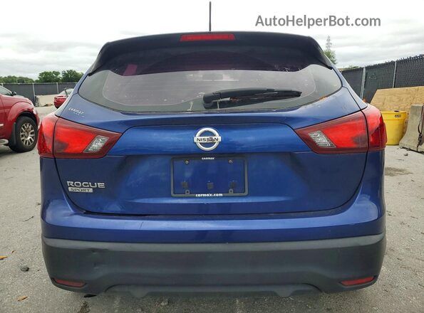JN1BJ1CP8HW005396 2017 NISSAN ROGUE Blue 
