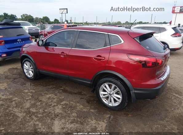 JN1BJ1CP9KW222933 2019 NISSAN ROGUE Красный Задняя левая четверть