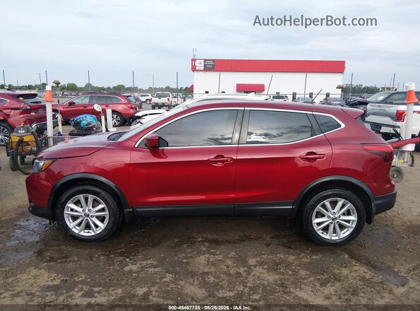 JN1BJ1CP9KW222933 2019 NISSAN ROGUE Красный Панорамный вид салона 360°