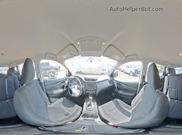 JN1BJ1CP9KW234130 2019 NISSAN ROGUE White Vista interior de 360 grados