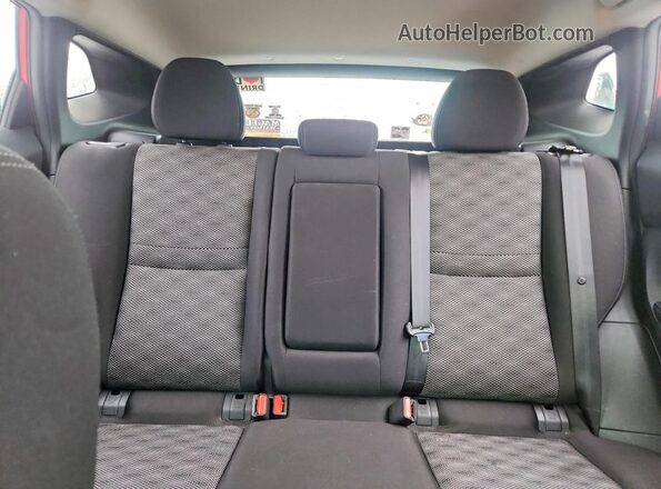 JN1BJ1CPXHW010082 2017 NISSAN ROGUE Red Вид задніх сидінь
