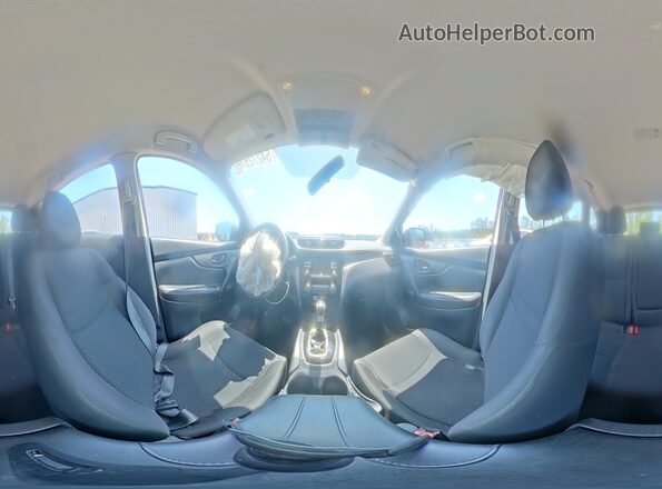 JN1BJ1CPXHW032955 2017 NISSAN ROGUE Maroon 360 interior view