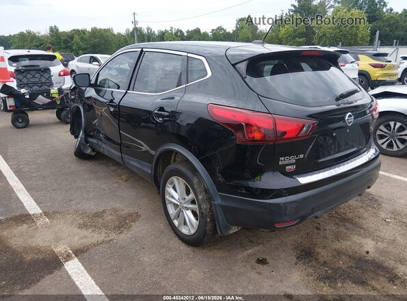 JN1BJ1CPXJW159209 2018 NISSAN ROGUE Black Tył lewy