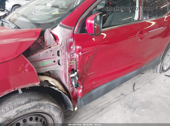 JN1BJ1CPXJW186684 2018 NISSAN ROGUE Red 