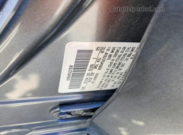 JN1BJ1CPXJW196406 2018 NISSAN ROGUE Gray VIN կոդի պիտակի տեսք
