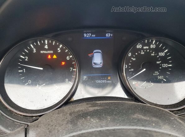 JN1BJ1CPXKW239949 2019 NISSAN ROGUE Gray Вид щитка приладів