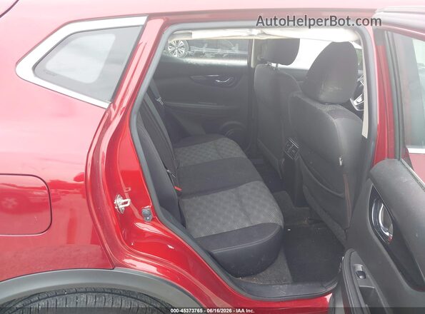 JN1BJ1CR1KW332487 2019 NISSAN ROGUE Red VIN կոդի պիտակի տեսք